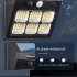 112led Outdoor Cob Solar Lights Built in Lithium Battery Intelligent Human Body Sensor Garden Wall Lamp