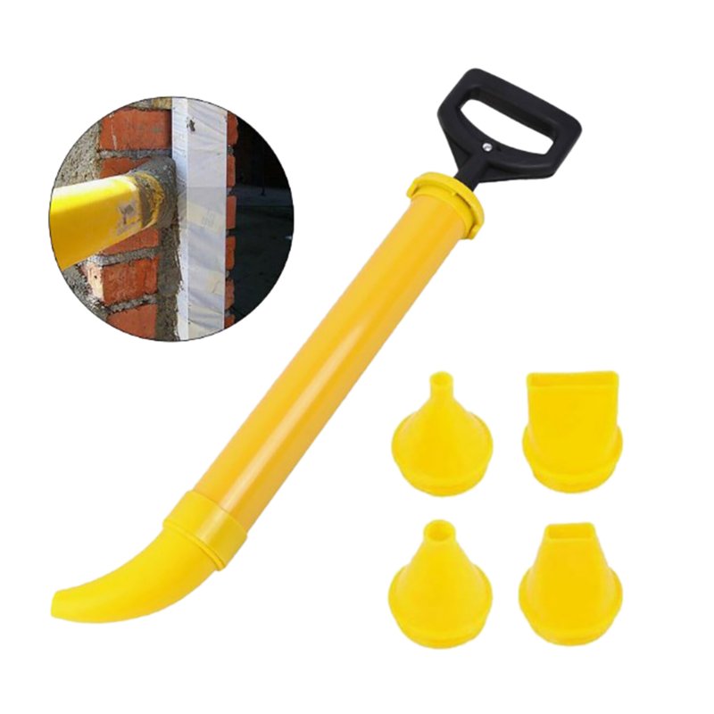 113l/min Caulking Gun Cement Lime Pump Grouting Mortar Sprayer Applicator Grout Filling Tools With 5 Nozzles  5 in 1