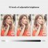 114 LED Selfie Light  Handheld Fill Lamp With 2000mAh Battery  17 RGB Mode  5 Color Temperatures  10 Brightness Levels  Portable Video Light For Vlog Live Strea