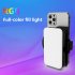 114 LED Selfie Light  Handheld Fill Lamp With 2000mAh Battery  17 RGB Mode  5 Color Temperatures  10 Brightness Levels  Portable Video Light For Vlog Live Strea