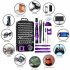 115pcs Magnetic Precision Screwdriver Set Portable High Hardness Phone Electronics Repair Tool Kit Purple