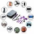 115pcs Magnetic Precision Screwdriver Set Portable High Hardness Phone Electronics Repair Tool Kit Purple