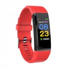115plus <span style='color:#F7840C'>Bluetooth</span> <span style='color:#F7840C'>Smart</span> Watch - Red