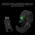 115plus Smart Watch With Sport Modes Waterproof Watches Heart Rate Blood Pressure Sleep Monitor 0 96 Inch Touch Screen Fitness Tracker blue