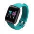 116Plus Color Screen Smart Watch Heart Rate Blood Pressure Monitor Pedometer Fitness Tracker purple