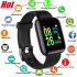 116plus Smart Watch USB Charging D13 Sport Smartwatch Trackers Blood Pressure Heart Rate Monitor black
