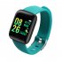 116plus Smart Watch USB Charging D13 Sport Smartwatch Trackers Blood Pressure Heart Rate Monitor green