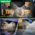 118 Led Solar Lamp 3 Modes Super Bright Ip65 Waterproof Outdoor Garden Patio Pir Motion Sensor Wall Light 118LED Solar Lamp