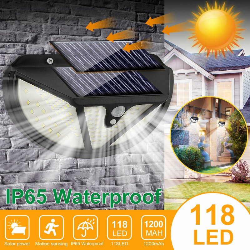 118 Led Solar W