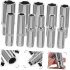 11Pcs 1 4 Hexagonal Extended Socket Chrome Vanadium Steel Drive Impact Socket Set For Wrench Assortment Metric Hexagonal Socket Mechanic Tools 1 4 4 14MM 11pcs
