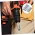 11Pcs 1 4 Hexagonal Extended Socket Chrome Vanadium Steel Drive Impact Socket Set For Wrench Assortment Metric Hexagonal Socket Mechanic Tools 1 4 4 14MM 11pcs