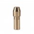 11pcs Brass Collets and Nut Set 0 5 3 2mm Electric Grinding Four lobe Copper Chuck 4 8mm Shank