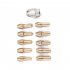 11pcs Brass Collets and Nut Set 0 5 3 2mm Electric Grinding Four lobe Copper Chuck 4 8mm Shank