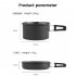 11pcs Camping Cookware Aluminum Alloy Backpacking Gear Mess Kit With Cooking Pot Kettle Frying Pan 2 Stainless Steel Plates 3 Stainless Steel Cups 2 Tablewares 
