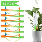 12/15/24/30pcs Automatic Self Watering Spikes Plants Water Drip Irrigation System With Adjustable Valve 12pcs