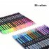 12 16 18 24 36 48 Colors Gel  Pen  Set Hand painted Coloring Highlighter Pen Writing Stationery