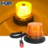 12 24V 12LEDs Magnetic Mounted Warning Strobe Emergency Light yellow light