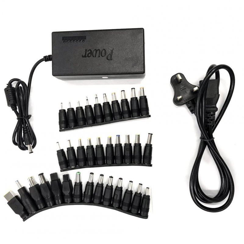 12~24V Laptop Charger Universal DIY Adjustable Power Adapter 96w 34 Connectors Multi-function Charger UK standard