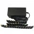 12 24V Laptop Charger Universal DIY Adjustable Power Adapter 96w 34 Connectors Multi function Charger UK standard