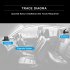 12 24v Car Monitor Folding Screen Display with Cigarette Lighter Power Cord 8 light Camera Black
