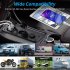 12 24v Rv Car Charger Socket Cigarette Lighter Waterproof Switch Combination Qc3 0 Quick Charge Dual Usb Socket red