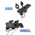 12 24v Rv Car Charger Socket Cigarette Lighter Waterproof Switch Combination Qc3 0 Quick Charge Dual Usb Socket red