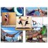 12 6 x 5 12  Yoga Wheel for Yoga Poses Back bend Stretch   Balance Yoga Prop Fitness Wheel  Color Random 