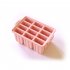 12 Cavity Silicone Popsicle Molds With 50pcs Popsicle Sticks Summer Diy Popsicle Maker Mold Ice Cream Mold A pink   bagged