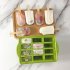 12 Cavity Silicone Popsicle Molds With 50pcs Popsicle Sticks Summer Diy Popsicle Maker Mold Ice Cream Mold A pink   bagged
