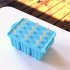 12 Cavity Silicone Popsicle Molds With 50pcs Popsicle Sticks Summer Diy Popsicle Maker Mold Ice Cream Mold A pink   bagged