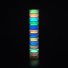 12 Colors Fluorescence Nail Glitter Powder Light Luminous Ultrafine Glowing Pigment Neon Nail Powder 1#