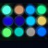 12 Colors Fluorescence Nail Glitter Powder Light Luminous Ultrafine Glowing Pigment Neon Nail Powder 1 