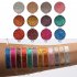 12 Colors Glitter Metallic Eye Shadow Waterproof Long lasting Shimmer Eyeshadow Makeup Tool
