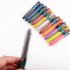 12 Colors for Halloweens Non toxic Washable Body Painting Face Crayon as shown