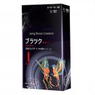 12 Count Natural Latex Condoms Ultra-thin Long-lasting Extra Sensitive Hyaluronic Acid Condoms For Men Women SUMO particles