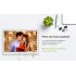 12 Inch 1080P HD Digital Photo Frame with Remote Control Support 32G SD and USB for Pictures and Videos Black US plug