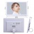12 Inch 1080P HD Digital Photo Frame with Remote Control Support 32G SD and USB for Pictures and Videos Black US plug