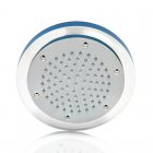 12 LED RGB Light Round Top Shower Head has a diameter of 8 inches  a water temperature sensor plus it is Water Flow Powered