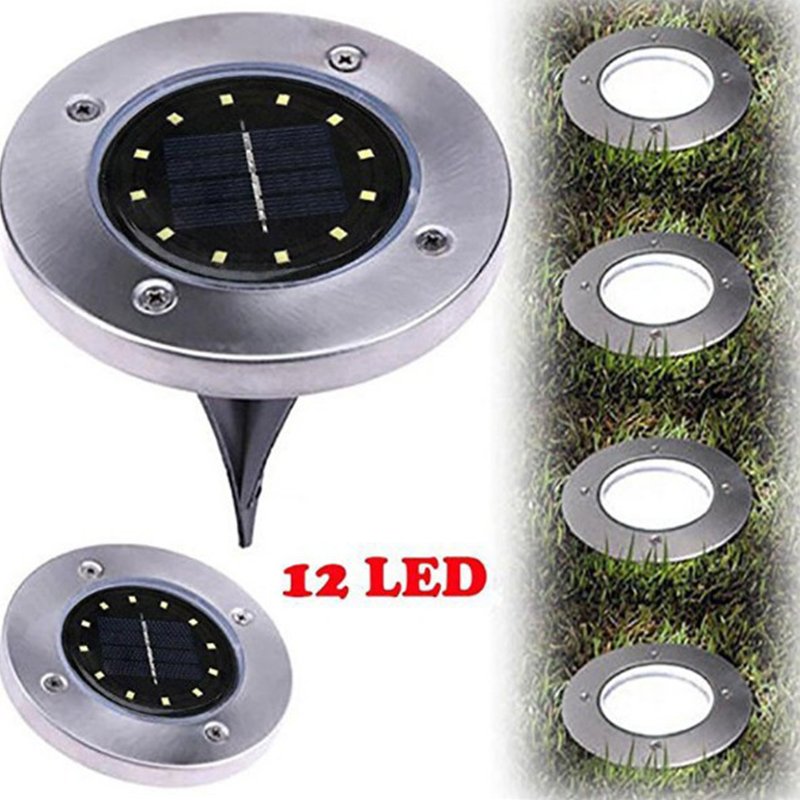 12 LED Solar-po