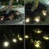 12 LED Solar powered Buried Light Under Ground Lamp Outdoor Path Way Garden Lawn Decoration White 4pcs