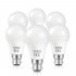 12 Packed B22 Base LED Light Bulb  Non dimmable Warm White 2700K 100 Watt Equivalent 11W   CRI 80 