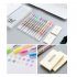 12 Pcs box Colored Gel Pen Memo Pads Set 0 5mm Colour Ink Maker Pens School Office Writing Stationery