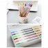 12 Pcs box Colored Gel Pen Memo Pads Set 0 5mm Colour Ink Maker Pens School Office Writing Stationery