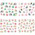12 Pcs set 3D Nail Sticker Flower Animal Decals DIY Decorations Manicure Nail Art Tips Stickers