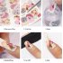 12 Pcs set 3D Nail Sticker Flower Animal Decals DIY Decorations Manicure Nail Art Tips Stickers