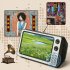 12  Retro TV Amplifier Phone Screen Magnifier Mobile Phone Magnifying Screen Smartphone Screen Magnifier For All Smartphones   Vintage Brown Wood