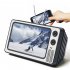 12  Retro TV Amplifier Phone Screen Magnifier Mobile Phone Magnifying Screen Smartphone Screen Magnifier For All Smartphones   Vintage Brown Wood