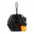 12 Sided Fidget Cube Psychological Hint Gadget Anxiety and Boredom for Children and Adults Black Orange