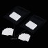 12 pcs Sheet Anti Fog Waterproof Moisture proof Recycling inserts for DJI Osmo Action Sport DV Gopro Camera Accessories white