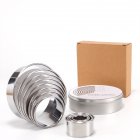 12 piece Set Stainless Steel Cookie  Biscuit  Cutter  Set Round Pastry Donut Doughnut Cutter Mold Rings Set Baking Tools Full stainless cake mold